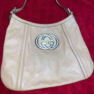 Authentic vintage GG hobo shoulder bag